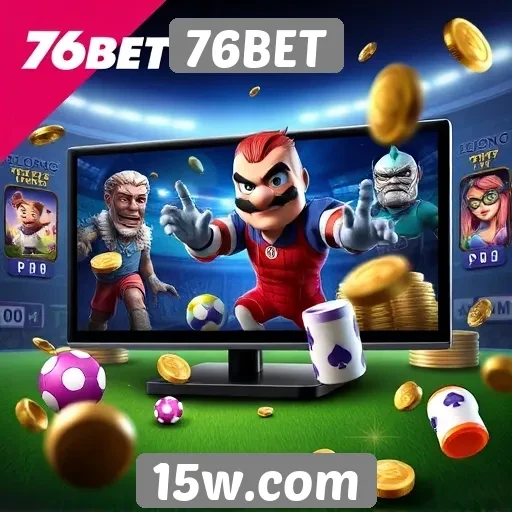 Análise das ofertas de jogos do site 76BET