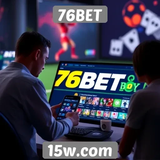 Experiência do usuário na plataforma 76BET